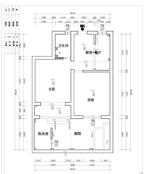 房屋平面图|在线平面图